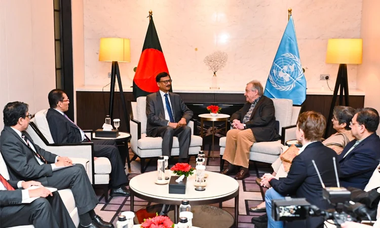 Guterres expresses solidarity with Bangladesh’s reform, transition process